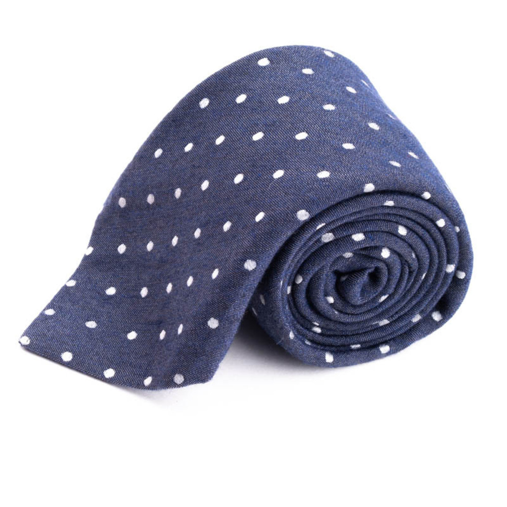 Kiton Tie Men Ghost White